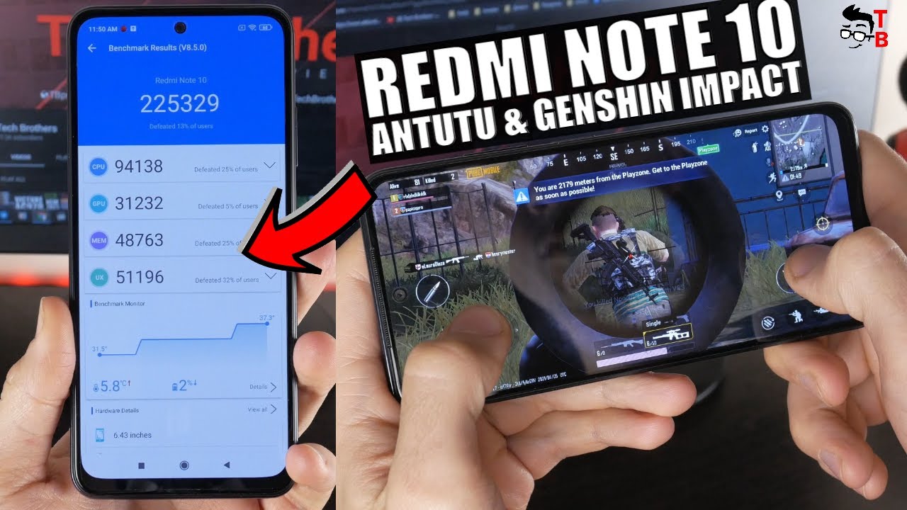 Xiaomi Redmi Note 10 Performance Test: Games & Benchmarks (2/5)