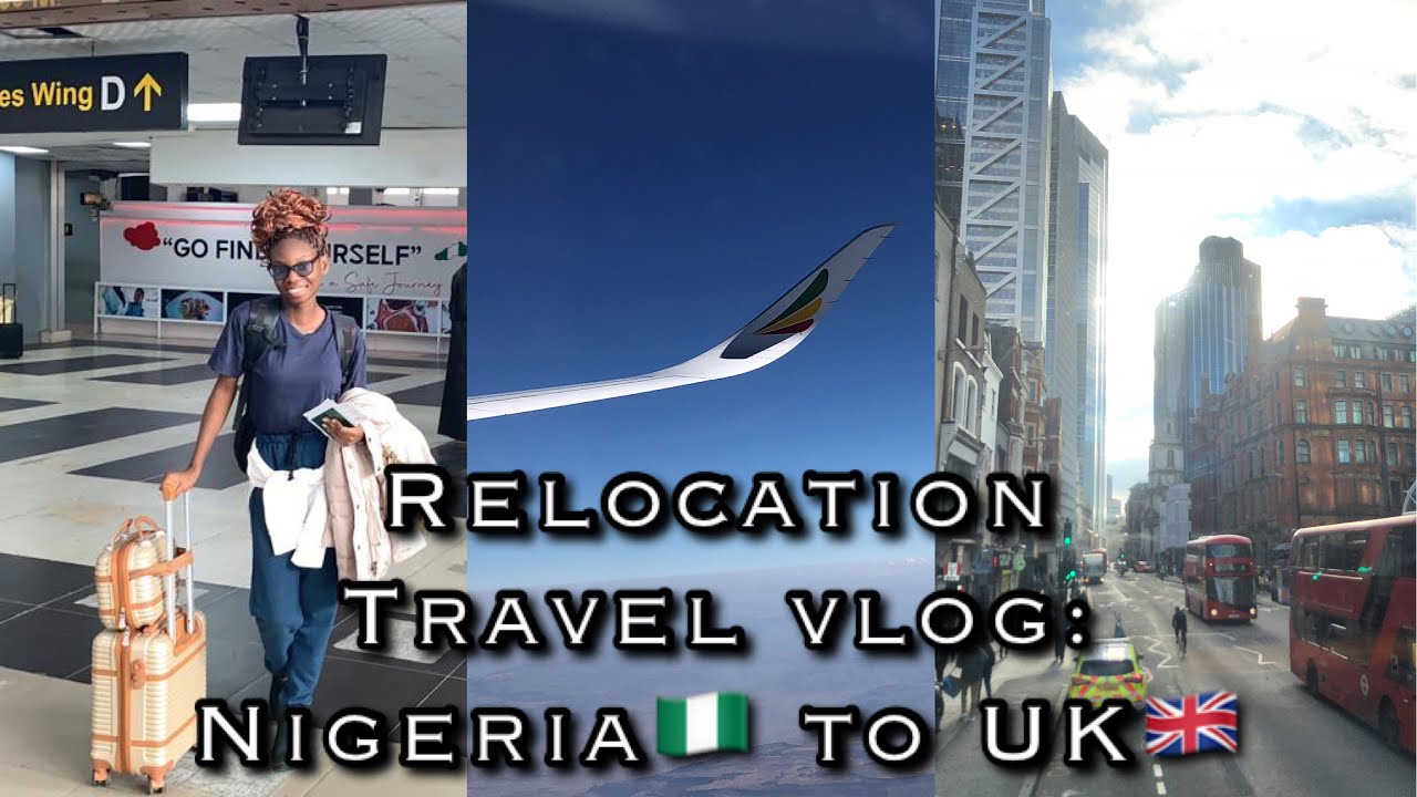 #2 Relocating to UK ALONE|Crash|lost my phone|12hr layover|Moving from Nigeria to UK 