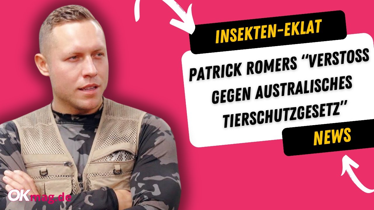 Dschungelcamp: Insekten-&Auml;rger f&uuml;r Patrick Romer? 