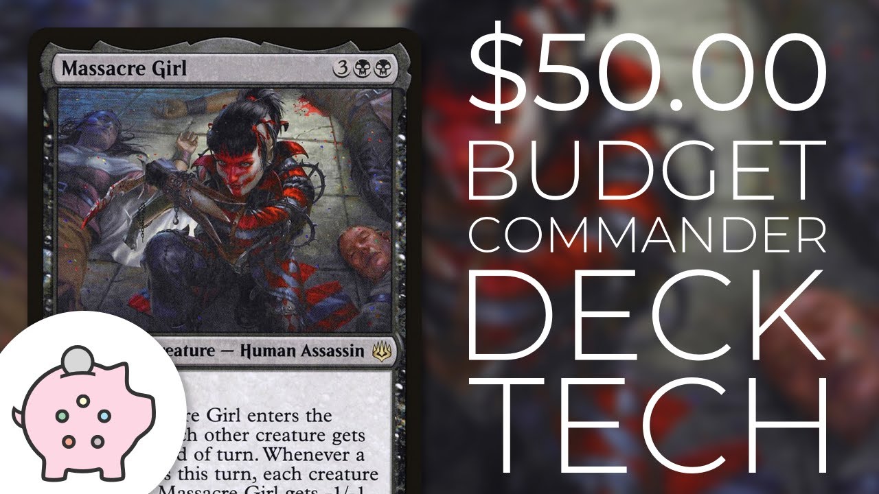 Massacre Girl | EDH Budget Deck Tech $50 | Control | Magic the Gathering | Commander