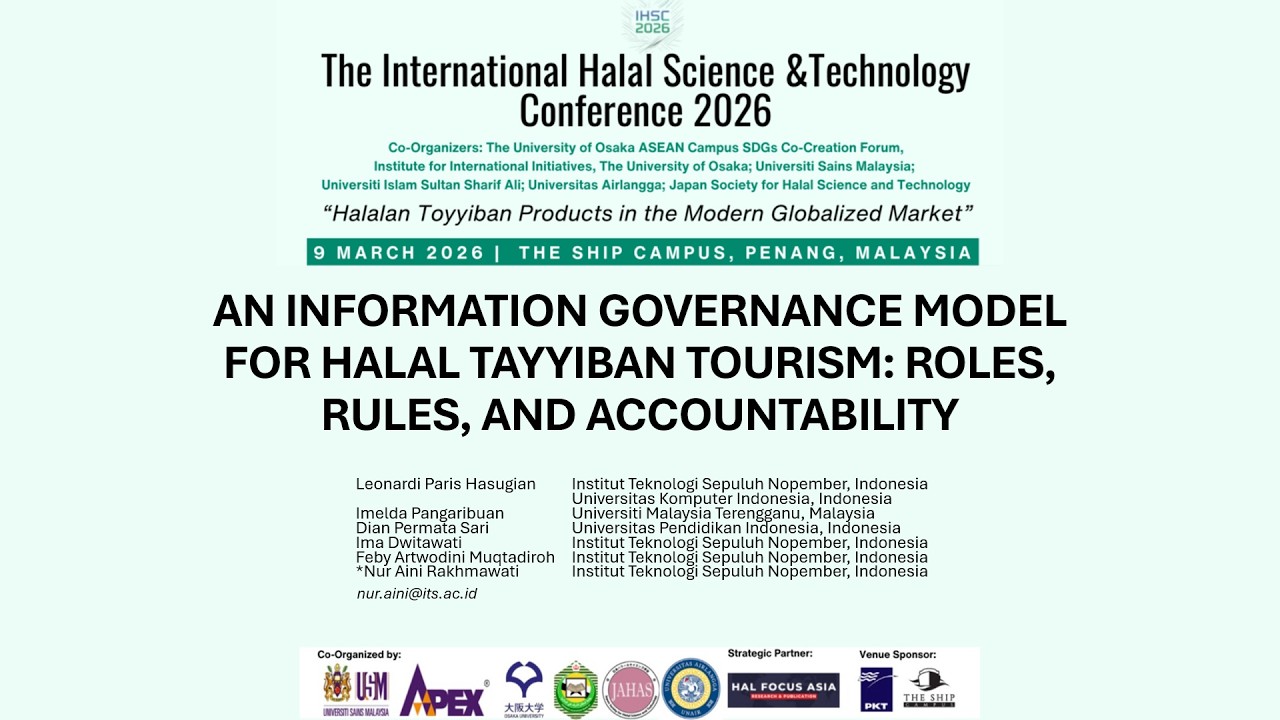 An Information Governance Model for Halal Tayyiban Tourism: Roles, Rules, and Accountability