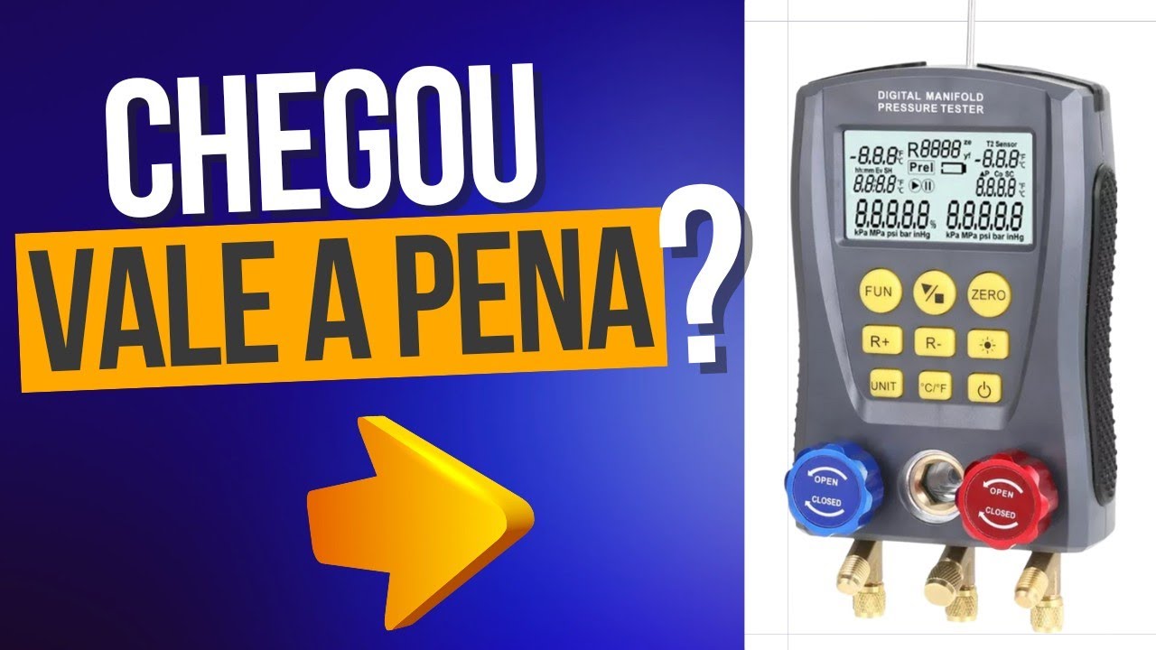 Digital Manifold Pressure Tester, Digital Manifold Gauge, Maifold DUOYI Digital DYS17 Vale a Pena?