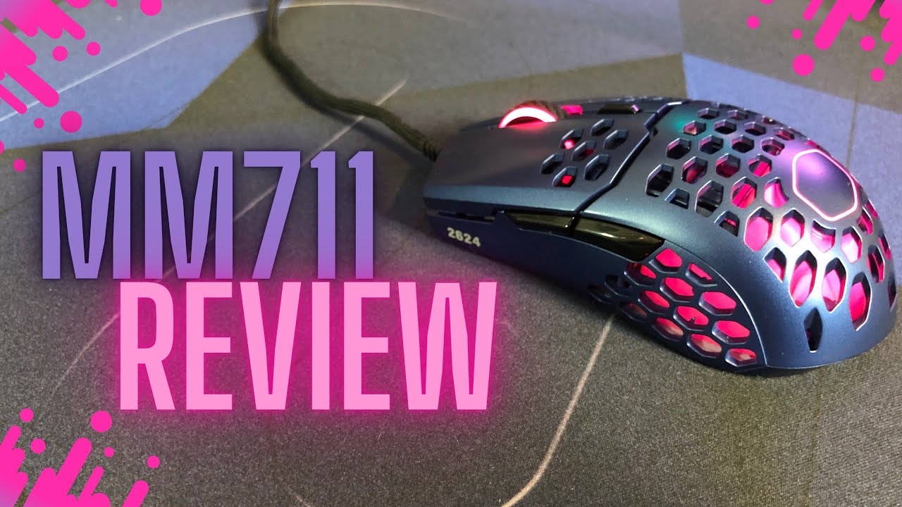 Cooler Master MM711 Review- Claw Grip Heaven!