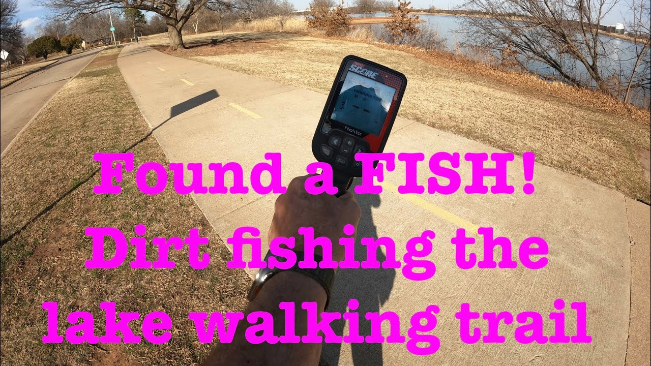 Found a fish while dirt fishing the lake walking trail!