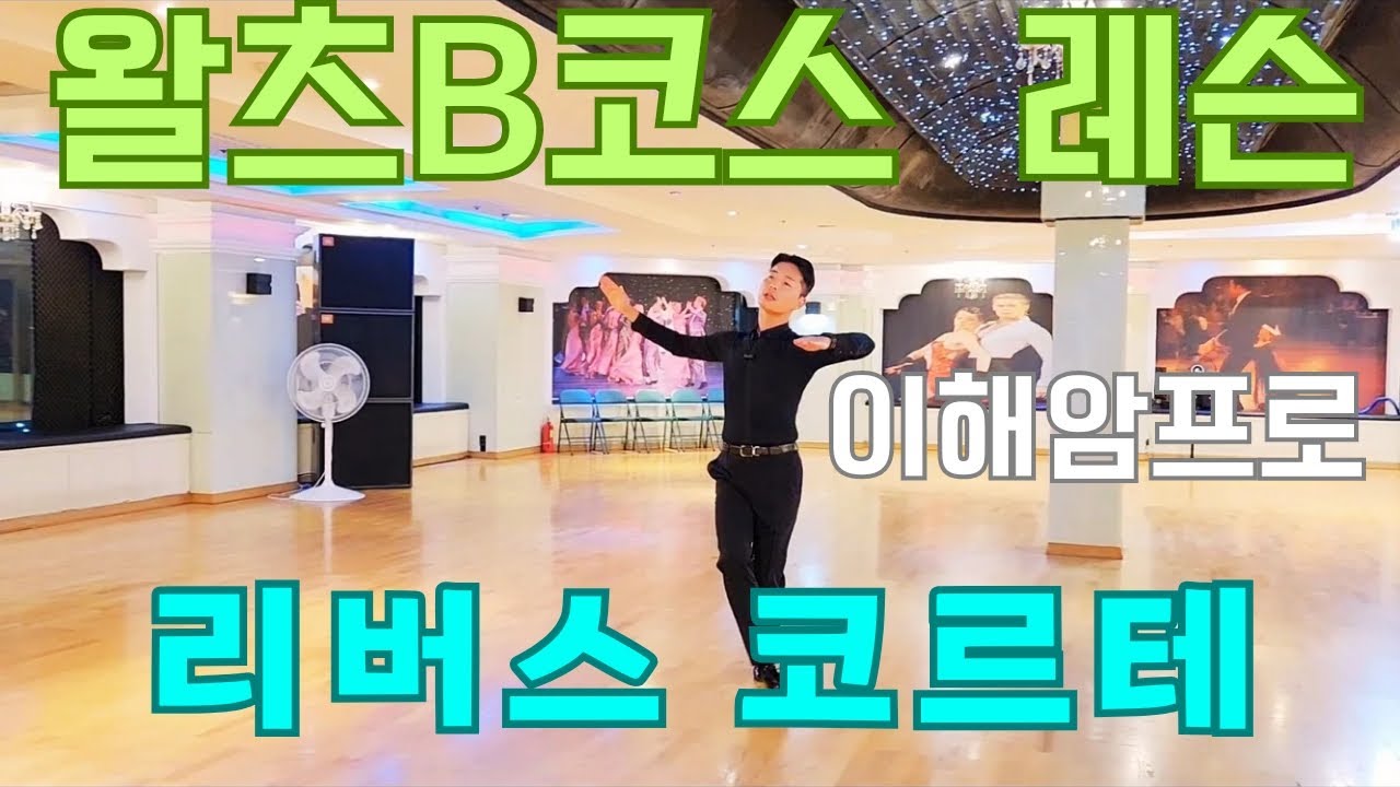 왈츠B코스배우기 (리버스코르테) 기초부터 초고수 되기 (이해암프로: 010-3334-2317)