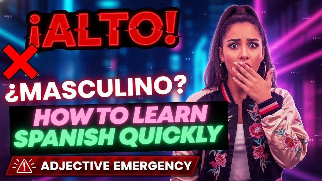 Describe Yourself in Spanish: 90% of Beginners Mess Up Adjectives