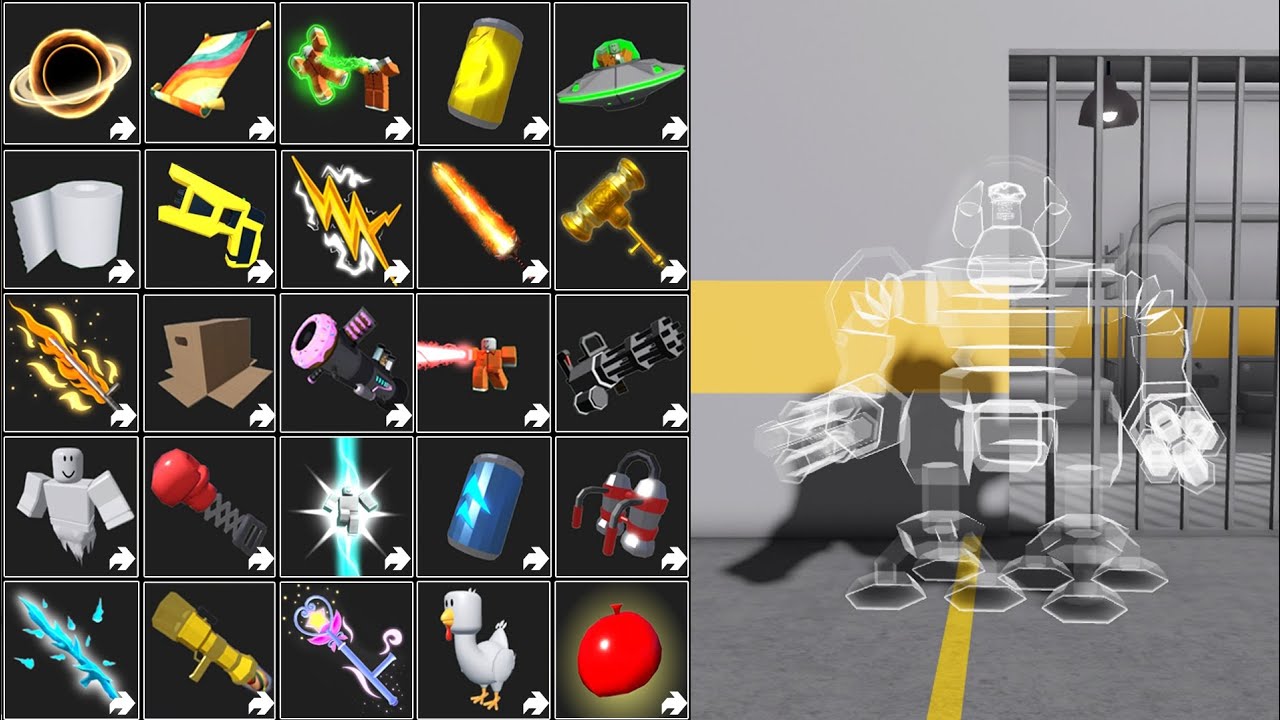 Barry Prison Run! Hard Mode - Mech Ghost All Items! Obby Full Gameplay#roblox 