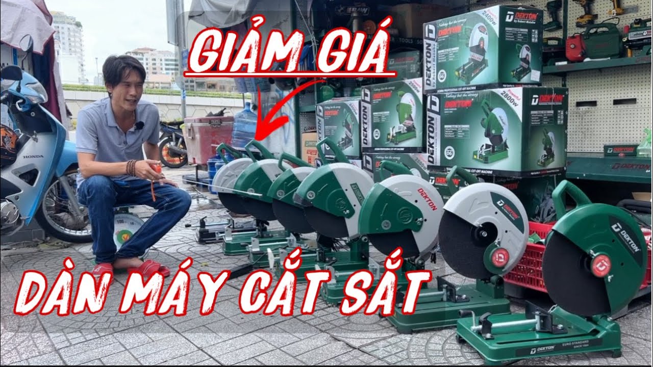 #review Các Dòng Máy Cắt Sắt 355mm #dekton /Lại Giảm giá Các Mã Trùm Cúi / Dekton Cut Of Saw