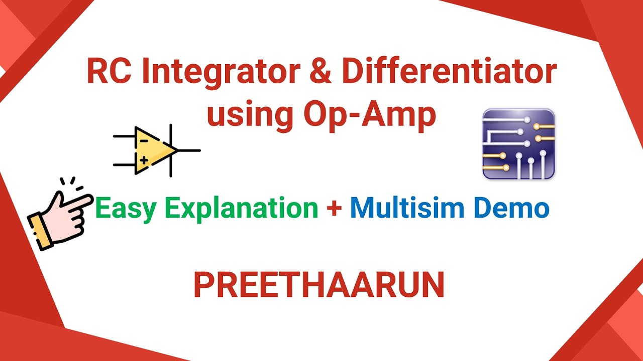 RC Integrator and Differentiator Explained | Waveforms & Applications