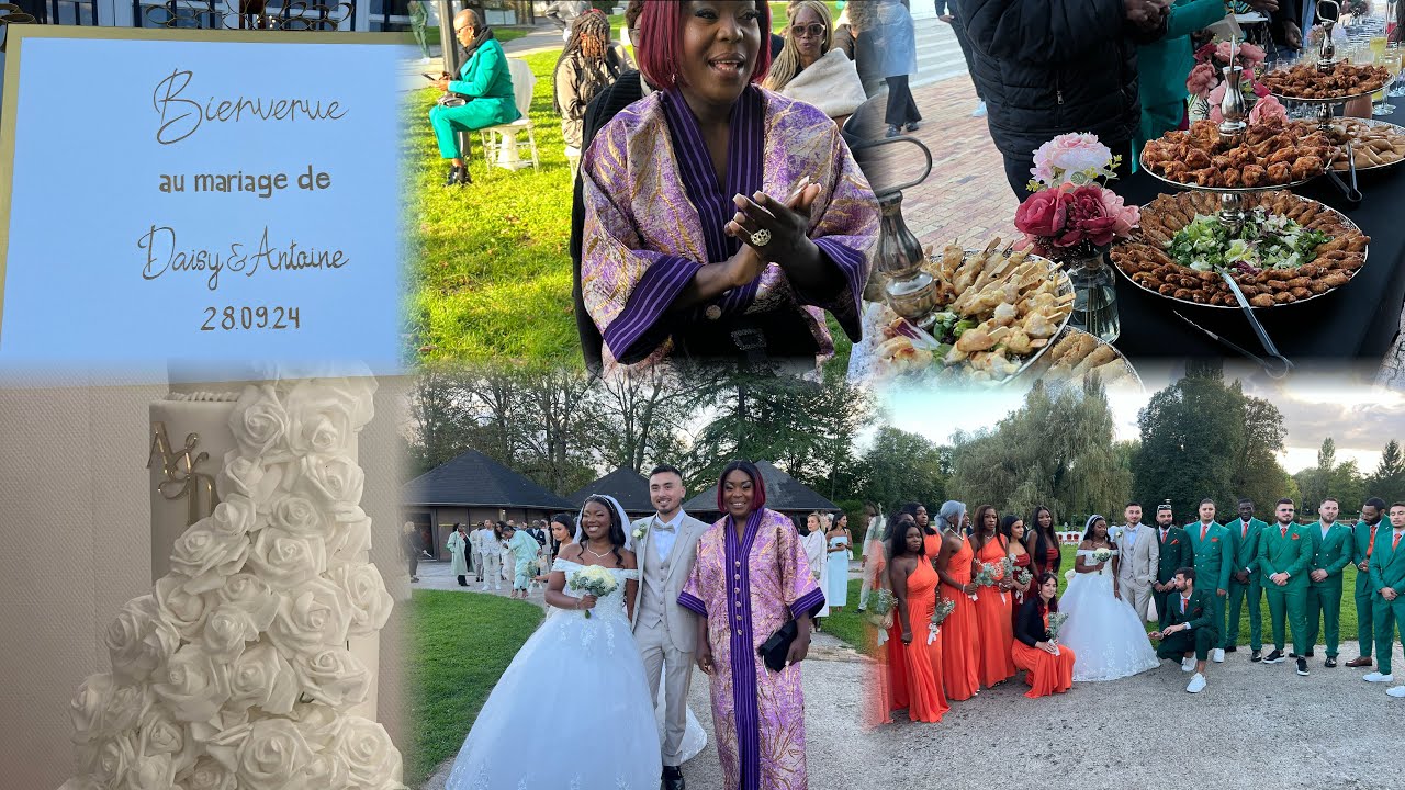 Heureux mariage à Antoine & Daisy célébrer au #Chateau Arribas Conde-Sainte Libaire# Paris …