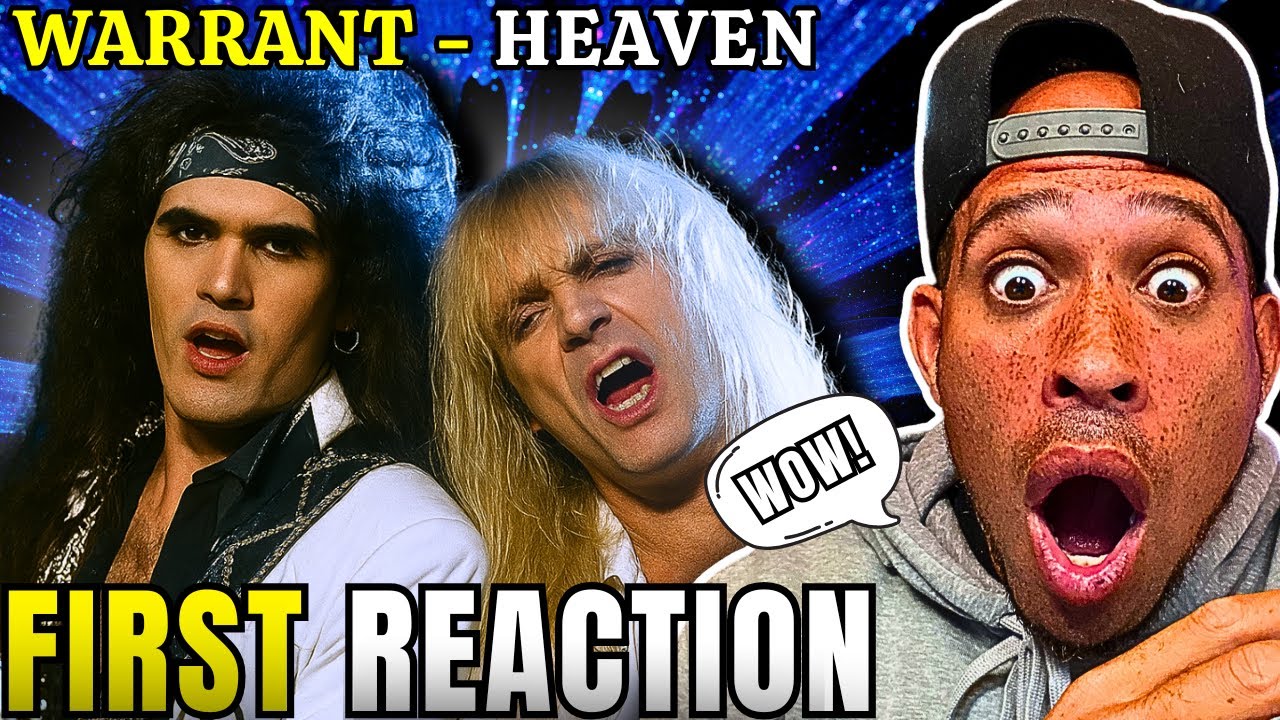 Rapper FIRST time REACTION to Warrant - Heaven! This is the TOTAL opposite of Cherry Pie....
