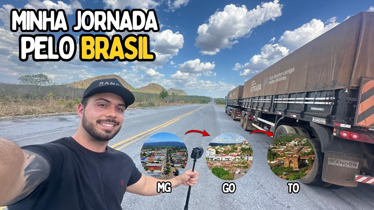 DA ESTRADA AO DESTINO: MINHA JORNADA DE CAMINHONEIRO ENTRE MG, GO E TO 🚚