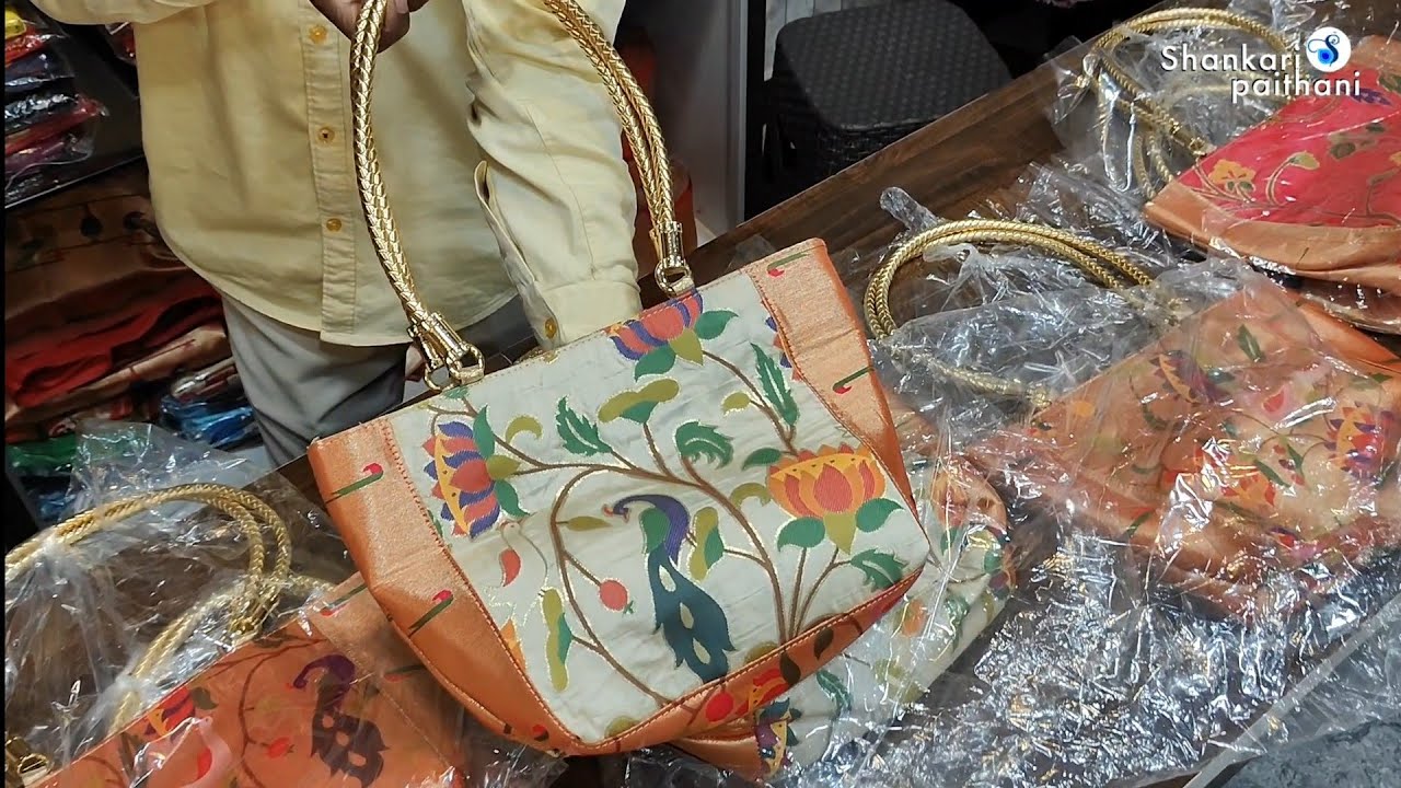 Paithani Purses 