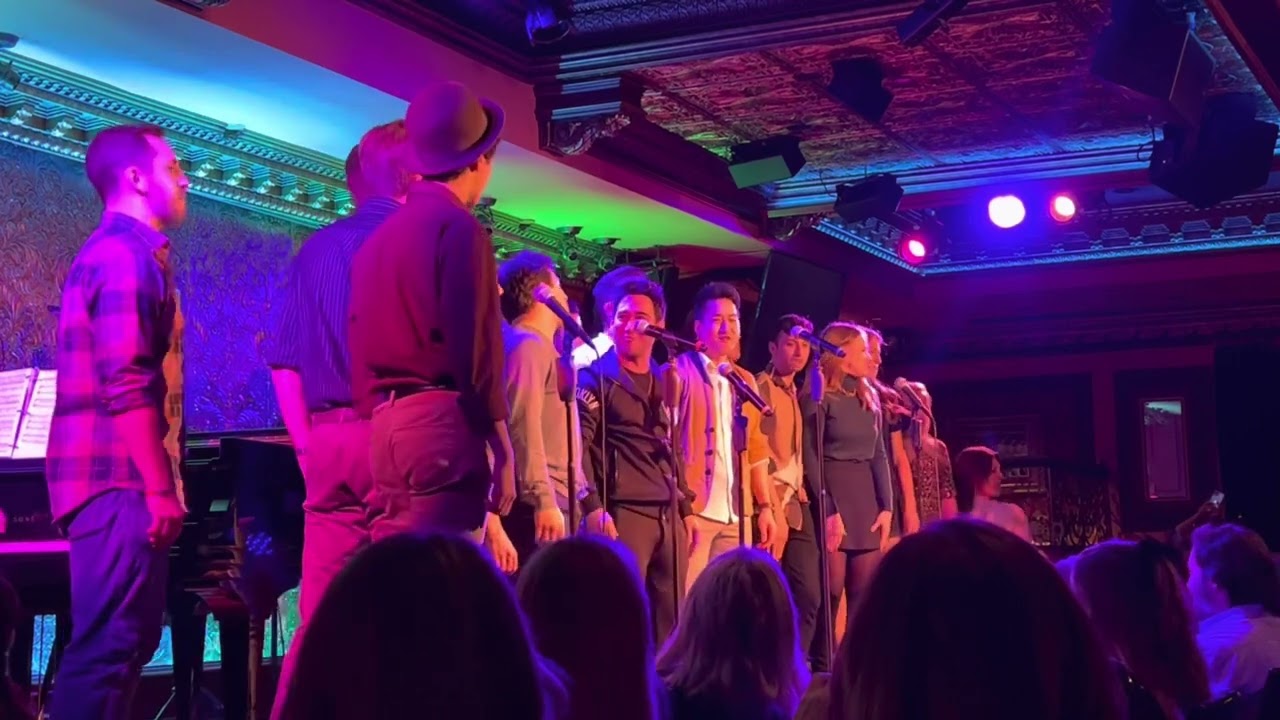 Tommy Bracco and the Cast Sing Brooklyn’s Here at the Newsies 10th Anniversary 54 Below Concert