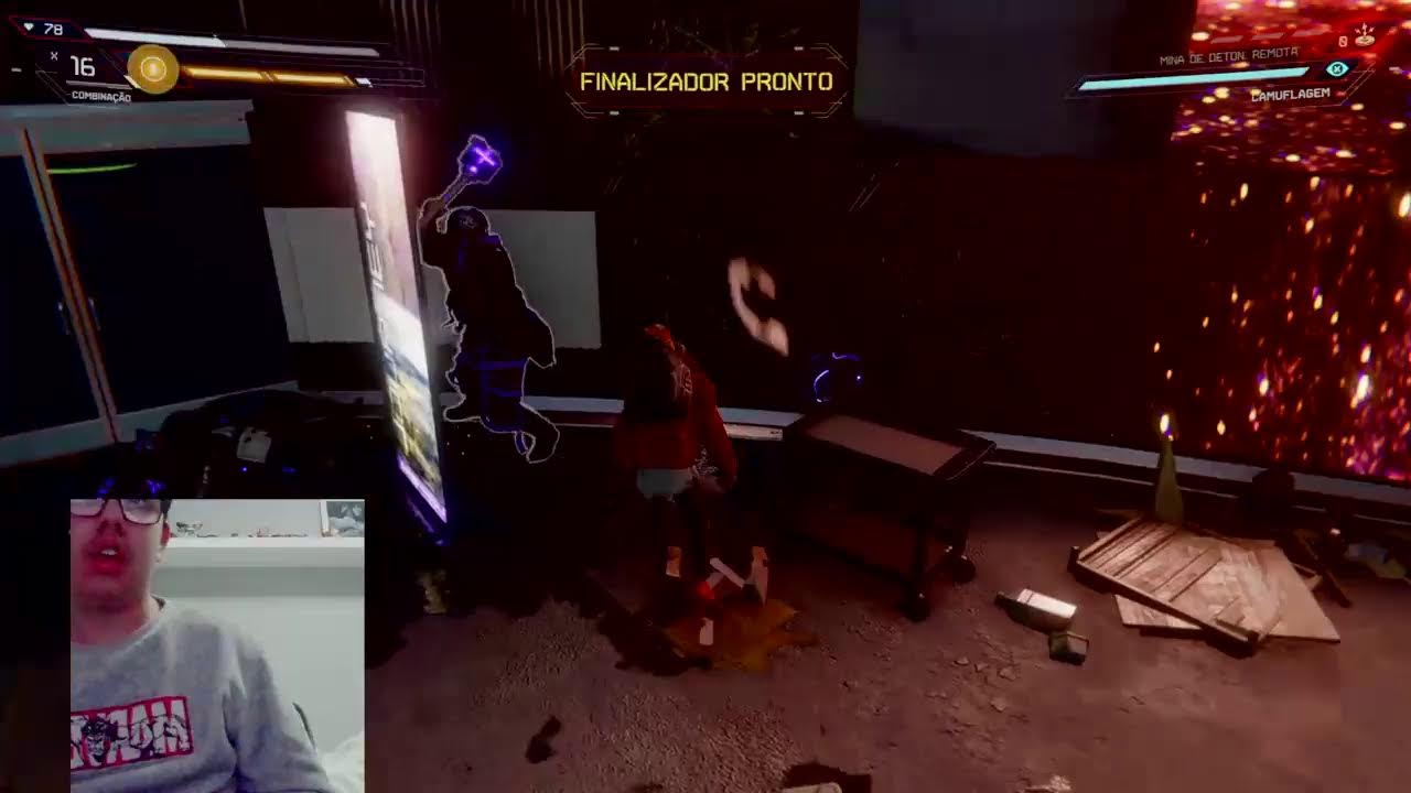 Transmissão ao vivo do PS4 de josinei marvel avengers ps4 gamplay
