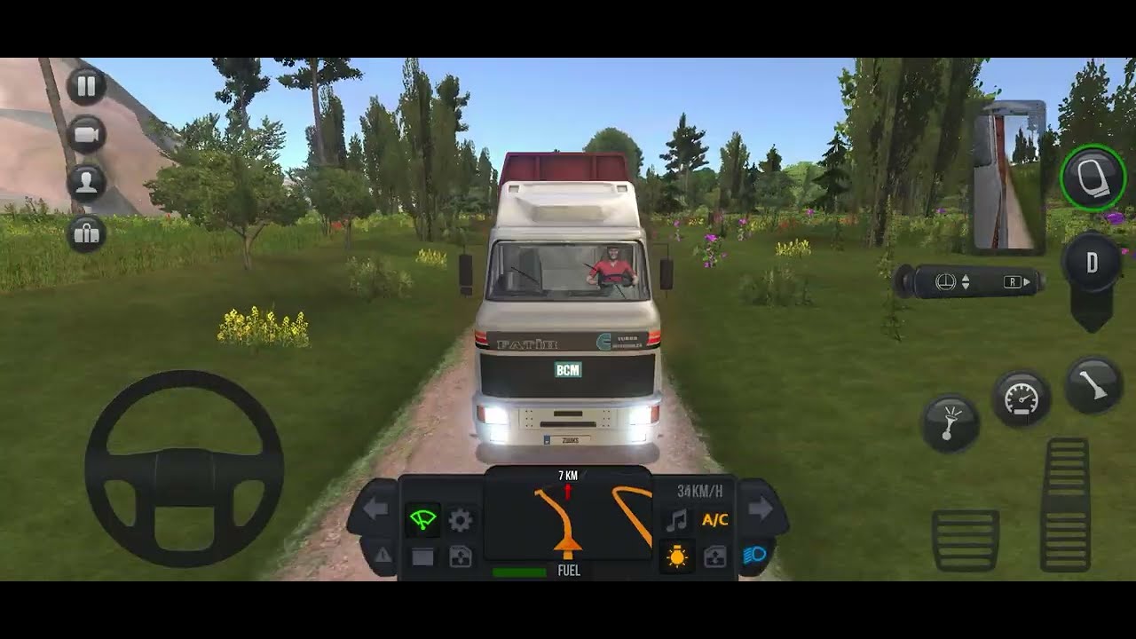 Today play off-road truck loading woods 😁