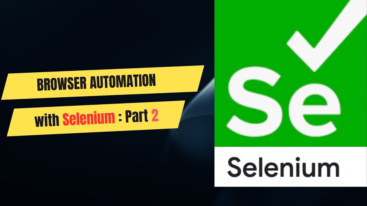Different types of WebElements, handling Javascript alerts and popups & how to scroll on a webpage