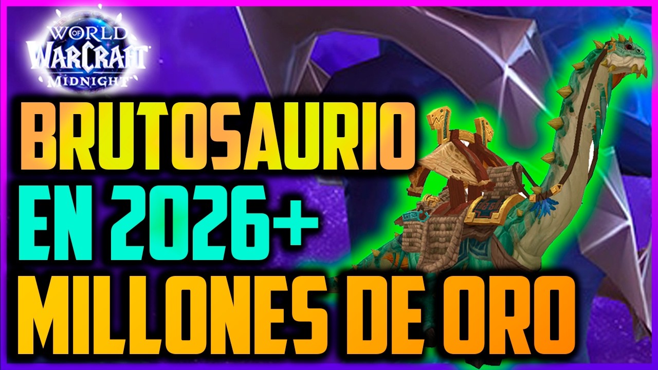 💰COMO CONSEGUIR EL BRUTOSAURIO EN 2026+MILLONES DE ORO MIDNIGHT-DANTAES