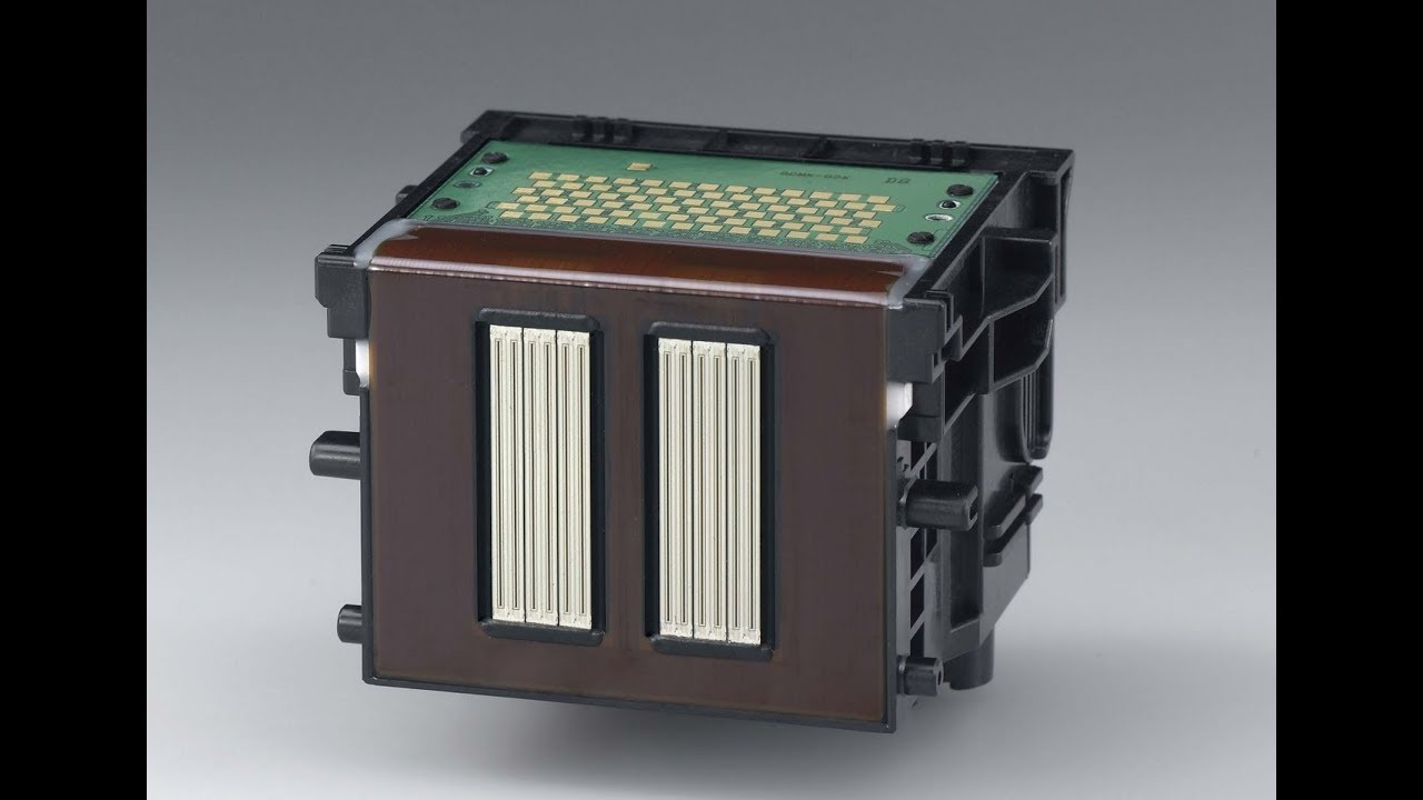 Canon printhead die shot