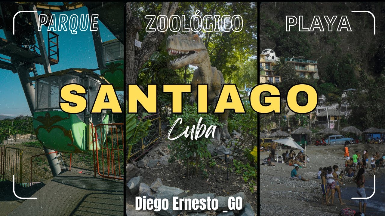 SANTIAGO DE CUBA🇨🇺 PARQUE ZOOLÓGICO 🦧 y Playa SIBONEY🏖 @diegoernesto_go