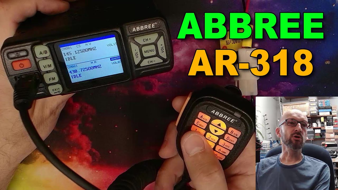 Abbree AR-318 - najtańszy radiotelefon samochodowy na 2m i 70cm jaki znalazłem