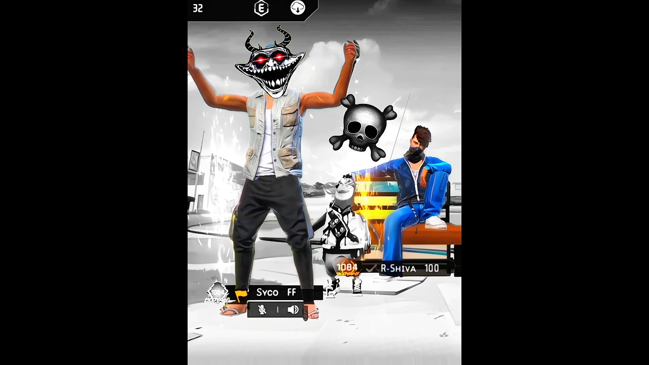 FREE FIRE x PUBG 🤣 (Part- 4) #sycoff