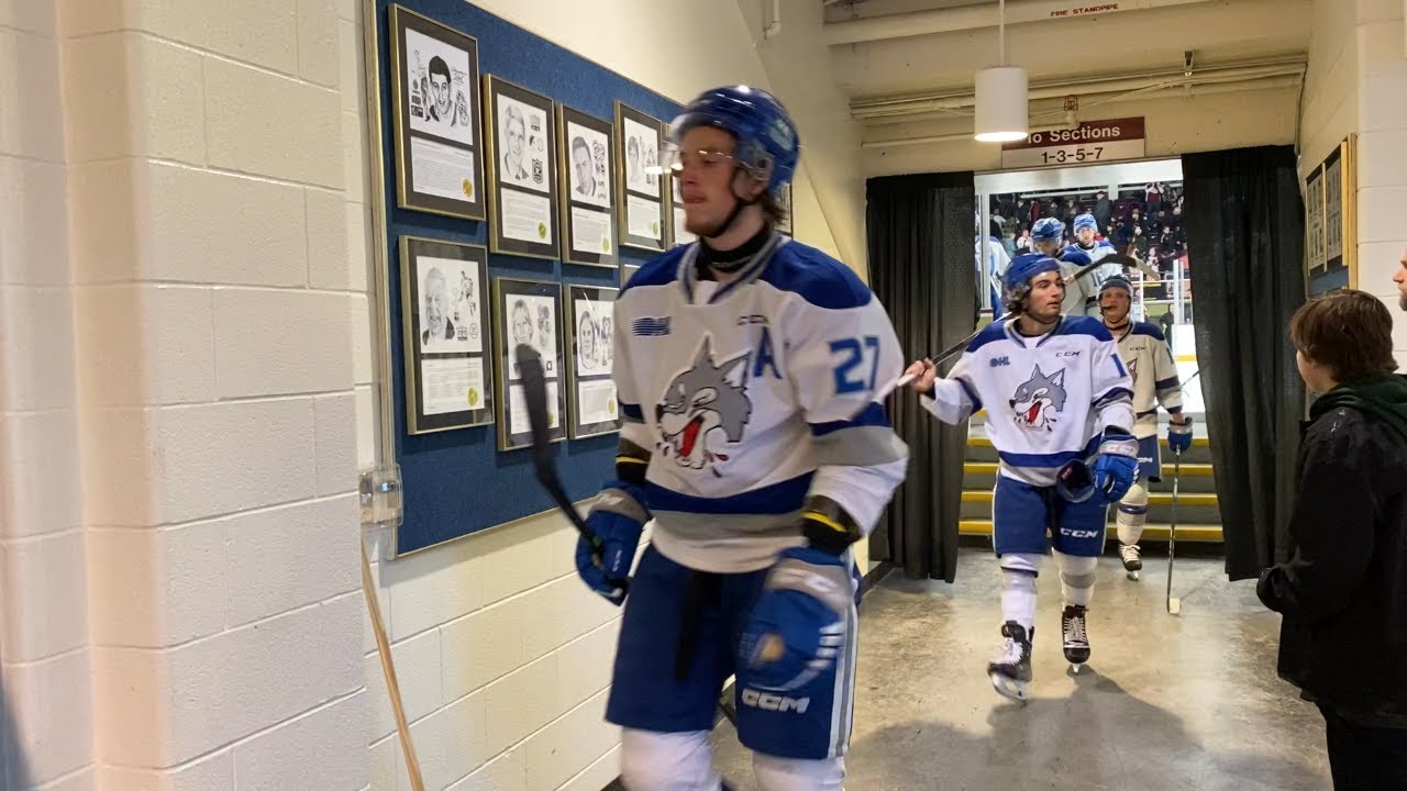 Sudbury Wolves COMING OFF ANGRY
