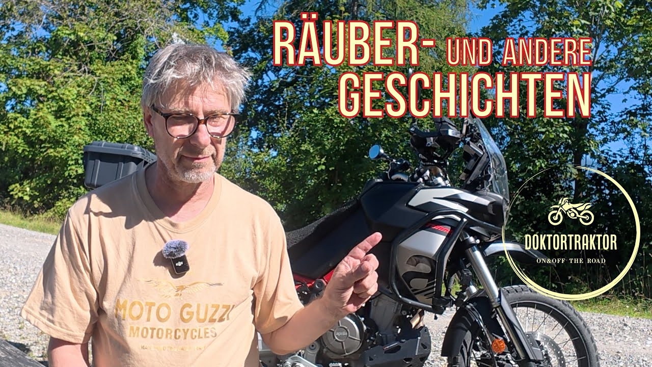 RÄUBER- und andere GESCHICHTEN von geklautem Gepäck, Stürzen und Unwettern (D/engl./esp.)