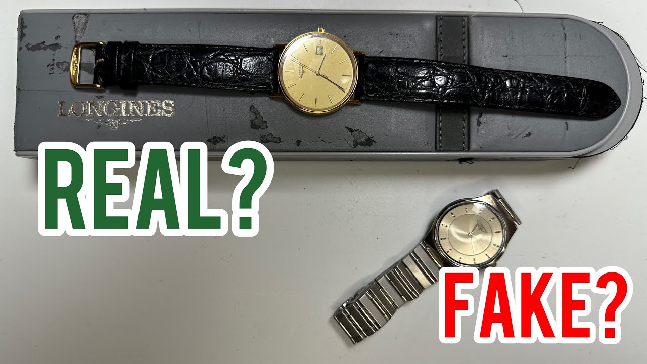How to tell real vs fake Longines watch