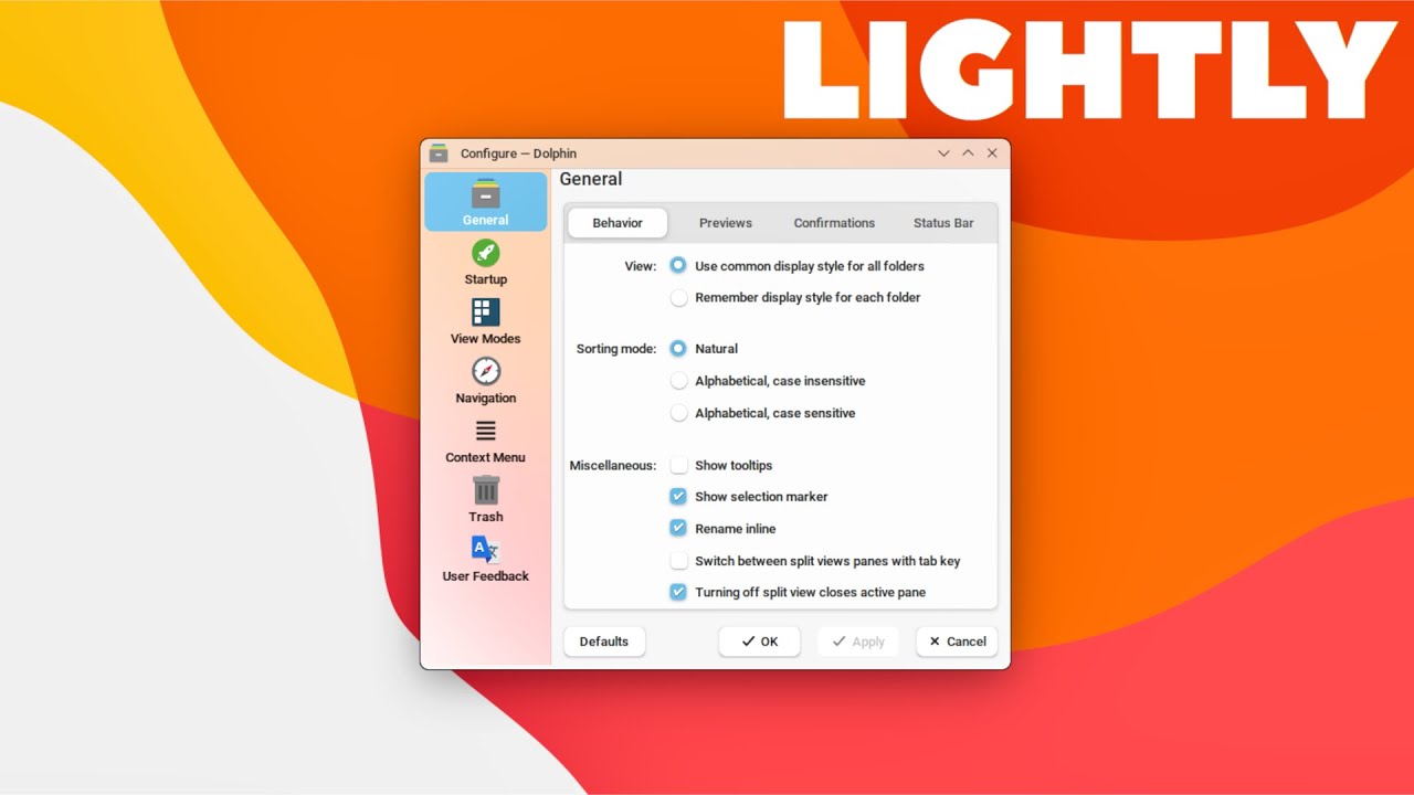 Lightly &mdash; будущее стилей приложений KDE?