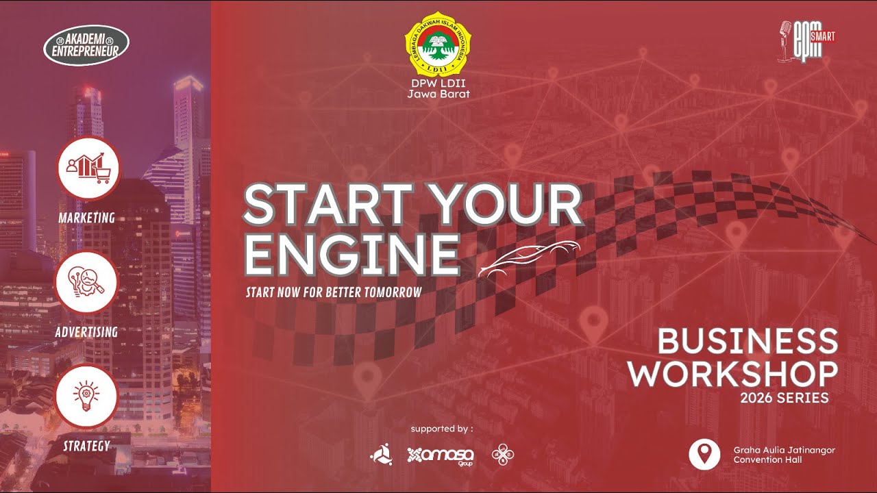 LIVE : Business Workshop Akademi Entrepreneur | LDII Jawa Barat