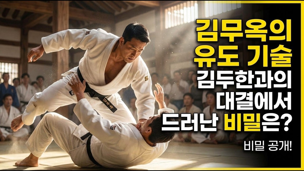 김무옥의 유도 비밀, 알고 있나요? 🤔