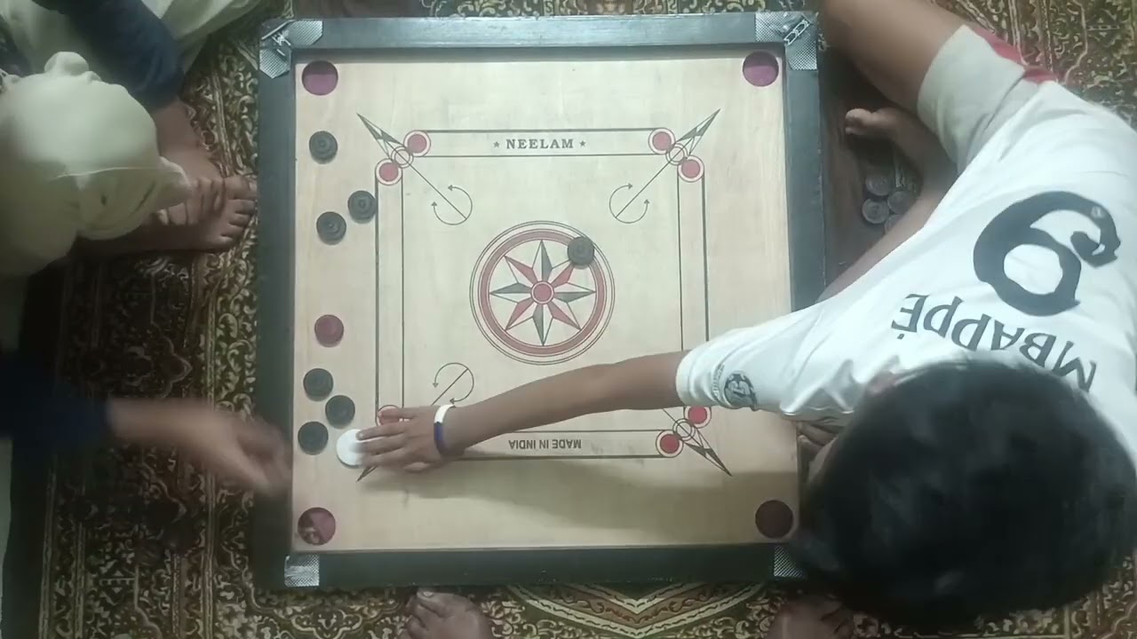Abhinav and Noel carrom match @noel and abhinav@nectol-11