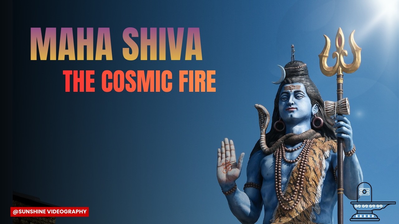 Maha Shiva - The Cosmic Fire || dHROOb Music || SunShine VideoGraphy