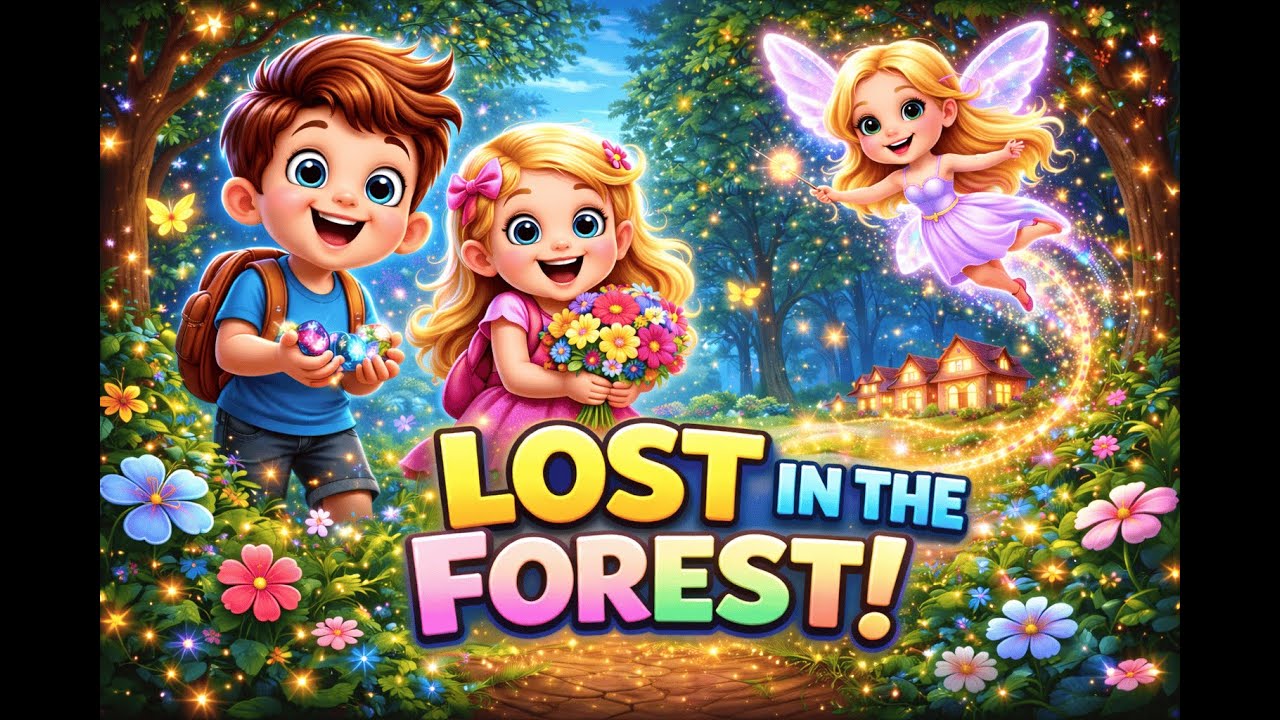 The Lost Kids and the Kind Fairy | Magical Forest Story for Kids | Bedtime Story - Mikey Kun TV