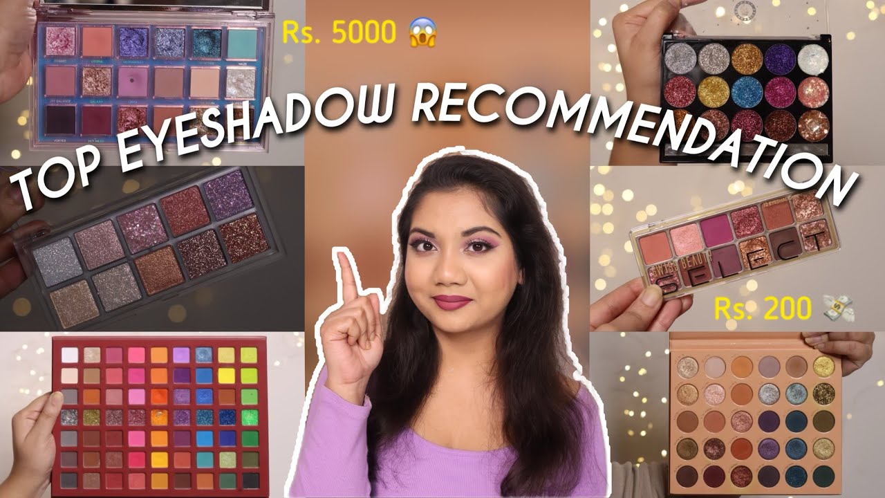 My Top 10 Eyeshadow Palette || Best eyeshadow palettes