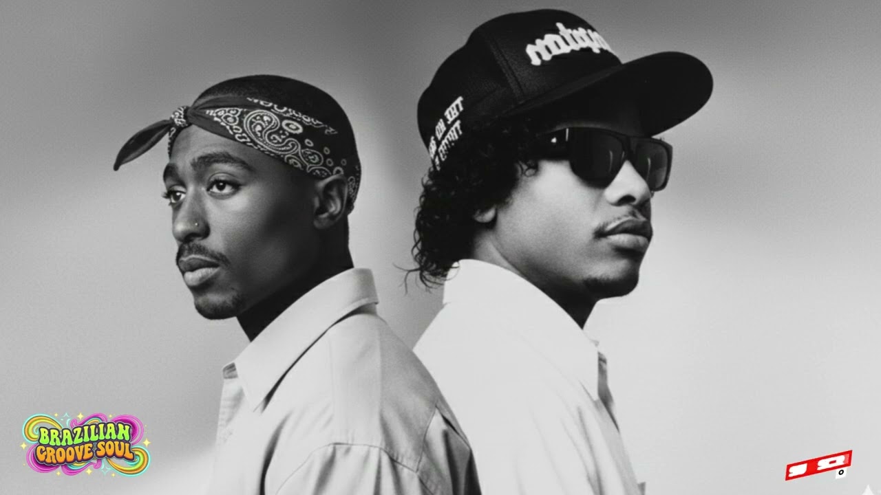 Imagina o 2Pac e o Eazy-E no Brasil: O resultado ficou insano!