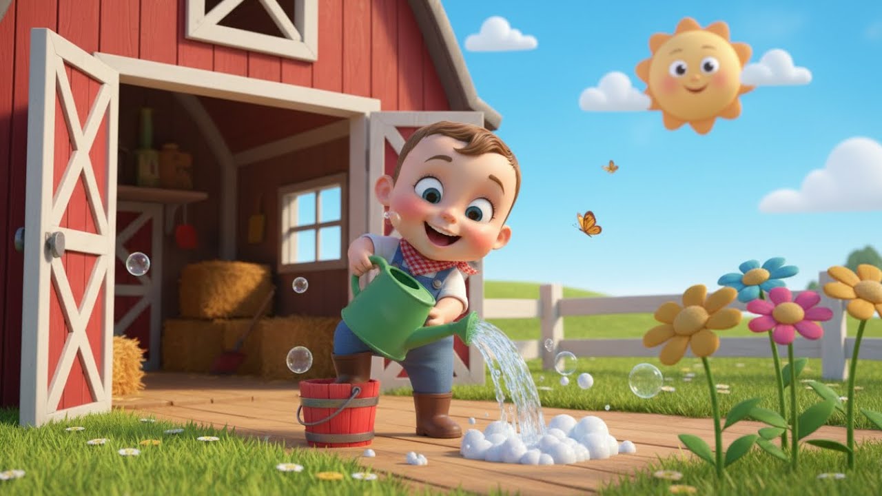 Rutina diaria de Baby Farmer 🌞🌾 | Canciones infantiles | Baby Song Español | Nursery Rhymes Español