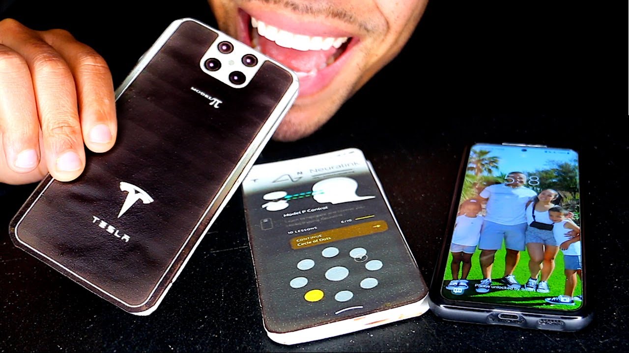 ASMR EDIBLE TESLA PHONE PI MODEL EATING NO TALKING MUKBANG PRANK JERRY SOUNDS