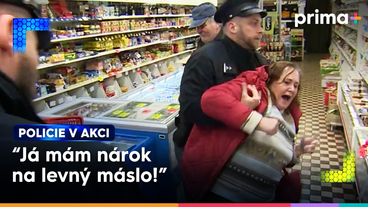 Rvačka o máslo ve slevě | Policie v akci
