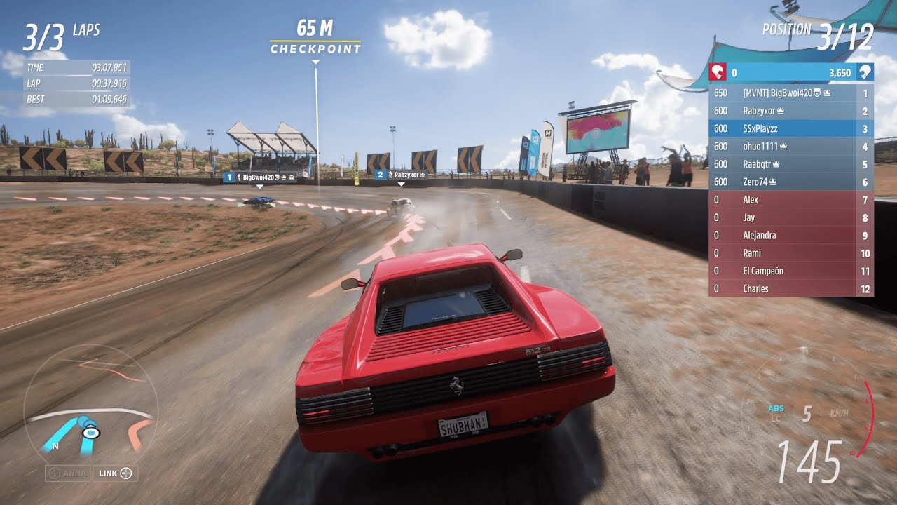 Forza Horizon 5 - From P3 to P1! 🏆 This Lambo Countach tried the Ross Chastain move and BROKE #forza