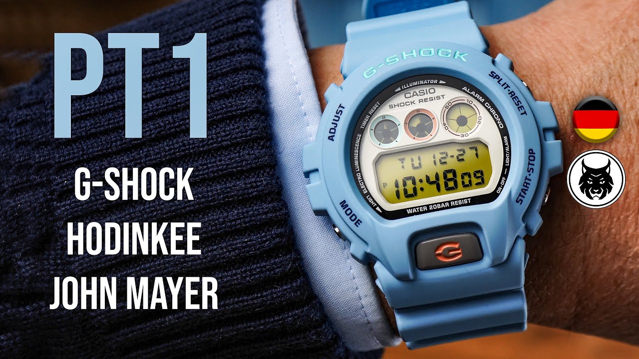 John Mayer G-SHOCK 6900 PT1 Hodinkee DW6900JM22-2CR UNBOXING, ON THE WRIST, ALL DETAILS 4K