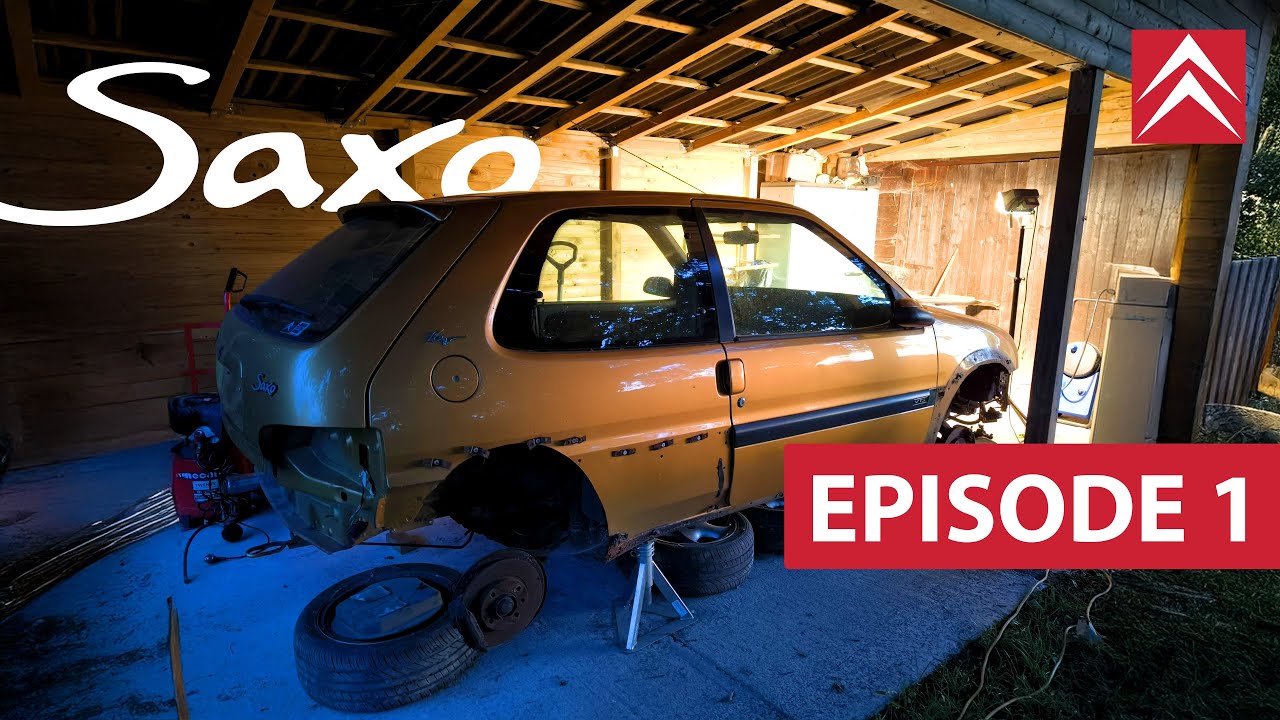 Restauration Citroën Saxo VTS 16V - Épisode 1