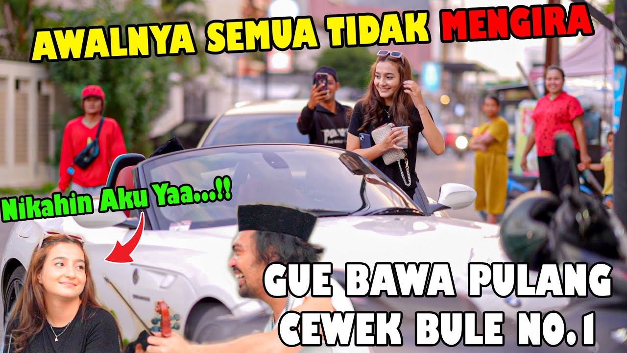 Gua Bawa Pulang Wanita BULE No. 1 Di Indonesia, Semua Orang Tidak Percaya