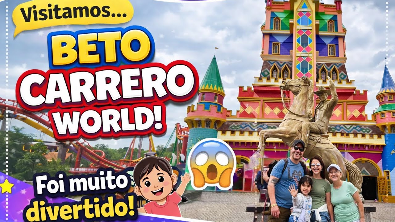 Dia Incrível no Beto Carrero com Experiência VIP no Show do Hot Wheels🚘 férias incríveis no Brasil 