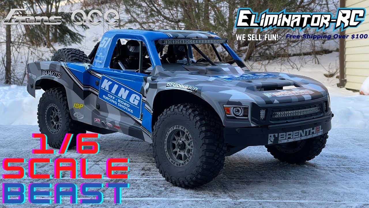 Losi Super Baja Rey 2.0 Unboxing (Gens ace lipos that fit)