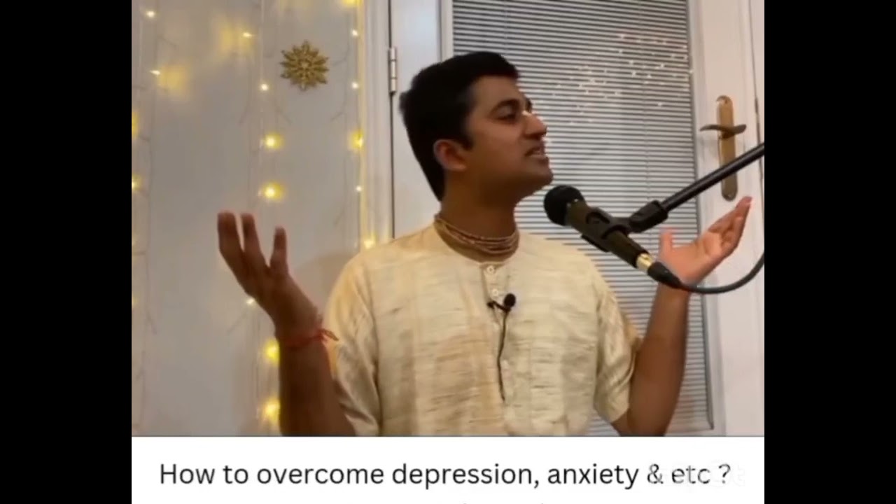 The best solution for anxiety by HG Amarendra prabhu