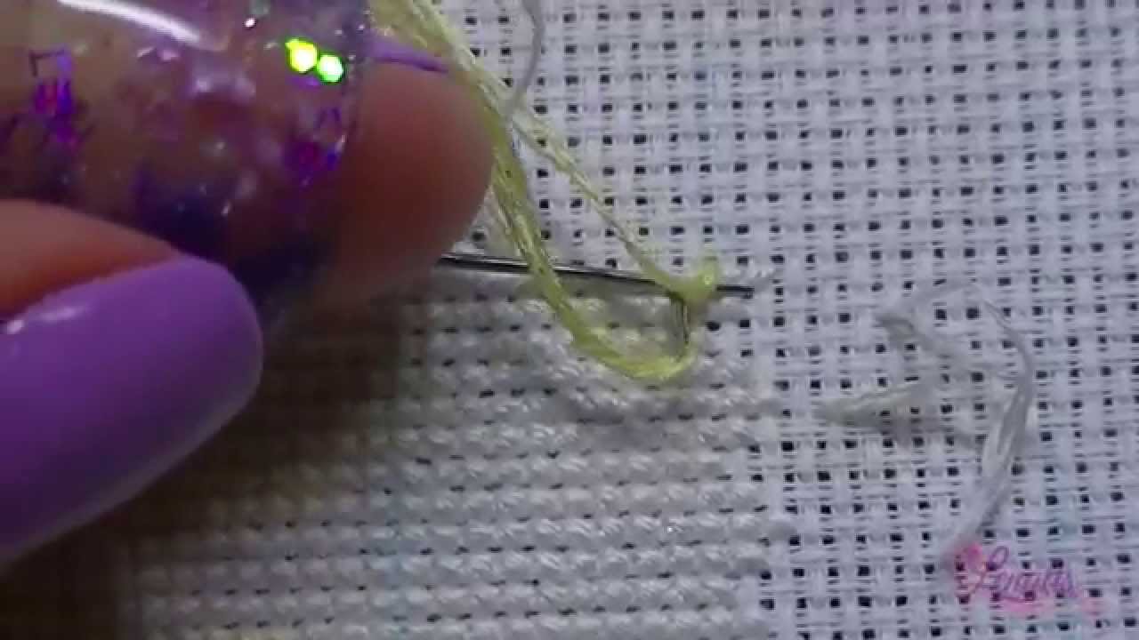 Cross stitching 101: The Parking Method
