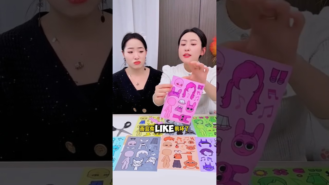 Sprunki Colorful Dress Sticker Sets😱🤩✨#funny #sprunki