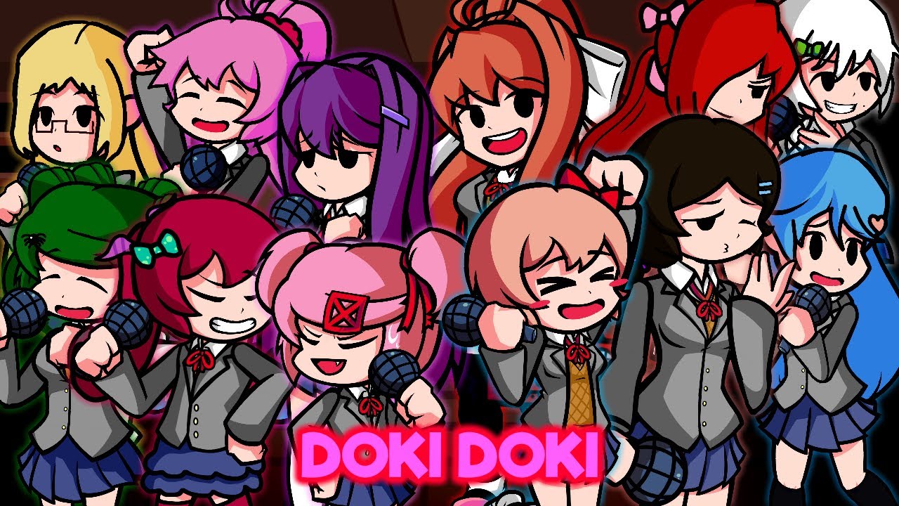 Friday Night Funkin / Doki Doki Is Missing (Doki Doki Extras!!! x Anto128)